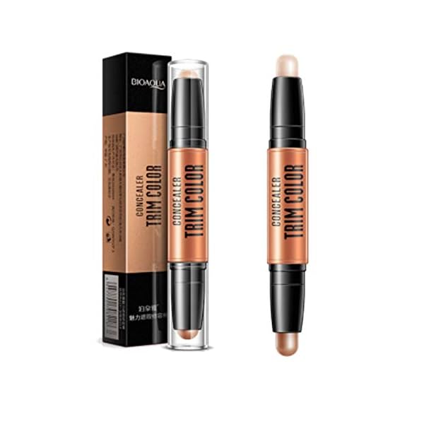 Emirde-Double-Headed-Highlight-Stick-Contour-and-Highlighters-Stick-Contour-StickConcealer-Contour-Highlighters-Stick-Make-up-Concealer-Contouring-Cream-Set-Face-Highlighters-Sticks Emirde Double-Headed Highlight Stick, Contour and Highlighters Stick, Contour Stick,Concealer Contour, Highlighters Stick, Make up Concealer Contouring Cream Set Face Highlighters Sticks