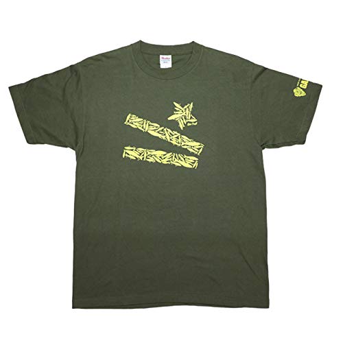 GAN CRAFT(ガンクラフト) ラッキーリップルアーズTee アーミーグリーン M.
