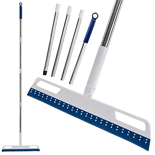 Multifunction Magic Air Broom, Silicone Broom with 56" Long Handle,
