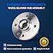 Autoround 513226 Front Wheel Hub and Bearing Assembly Replacement for 2002-2006 Mini Cooper w/ABS