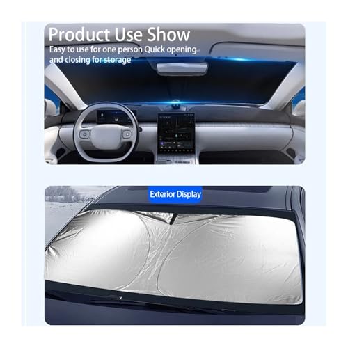Parasol Ventanilla Coche Lexus RX350 e IS350 Protege Salpicadero del Sol UV 4
