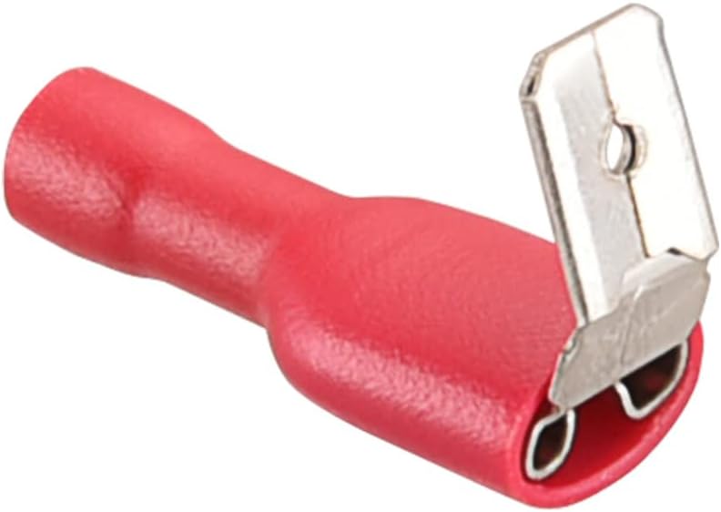 GLARKS 50PCS 12-10 GAUGE M6 RING NYLON HEAT SHRINK WATERPROOF QUICK