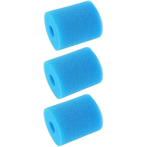 ODOMY Swimming Pool Filter Sponge for in-tex Type A Swimming Pool Cartridge Cleaner Reusable Washable Cover