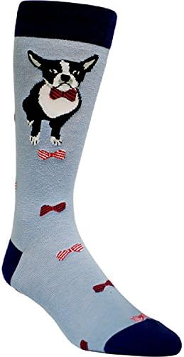 ModSocks Boston Terrier Men's Crew Socks