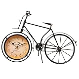 Esculturas de bicicletas para decoración del hogar: adoptadas con buena , resistentes y prácticas para un uso prolongado, reloj vintage