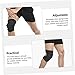 Ipetboom 2pcs Sponge Patellas Protectors Comfortable Support Pads for Dance Skiing and Outdoor Activities