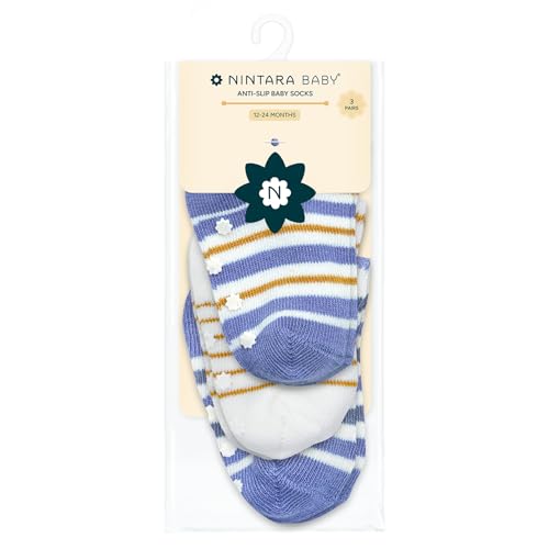 Image of NINTARABABY Anti-Slip Socks for Baby Boys & Girls