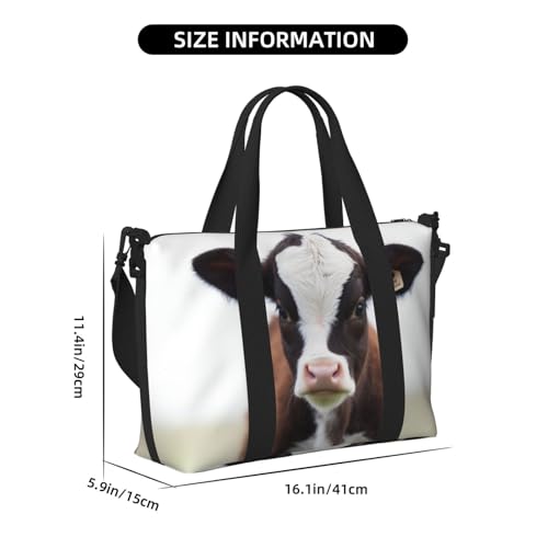 Travel Duffel Bags Personal Item Bag Carry on Luggage Bag Training Handbag Lightweight Waterproof Sports Gym Bag Cow Weekender Bag for Women Men2