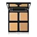 e.l.f. Cosmetics Foundation Palette, Four Cream Shades Compliment Your Skin Tone, Light/Medium, 0.43 Ounces