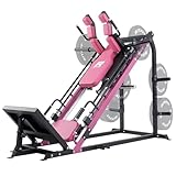RitFit 3-in-1 Leg Press Hack Squat Machine for Home Gym, 1500LB Capacity, Compact Space-Saving Design with Multiple Hack Squat & Leg Press Angles
