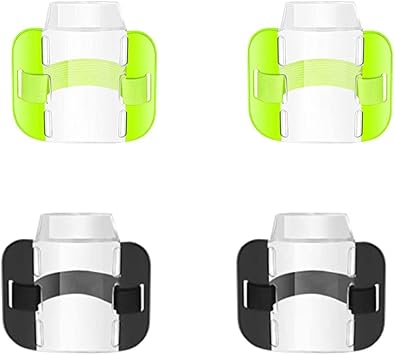 4pcs Arm Badge Holders Armband Adjustable Arm Badge Holders ID Security ID Card Armband for Emergency Rescue Personnel Security Personnel GuardsY78-4