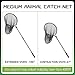 George Garden Catch Net, Small Animal Catcher Net for Chicken, Duck, Goose, Fish, Cat, Bird, Raccoon, Dog and Others(43