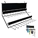 Century Drill & Tool, 2-tier pegboard rack space saver #03198 – perfect for garage organization, store garden equipment and tools, hanging crafts & jewelry, retail, product display (1 Pack)