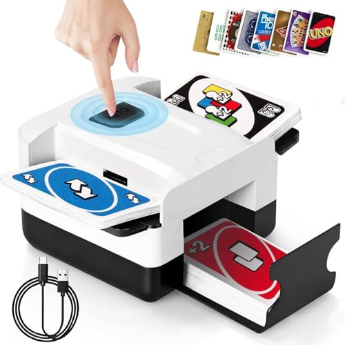 Vahlbeste Kartenmischmaschine Elektrische mit 3000mAh Akku,...