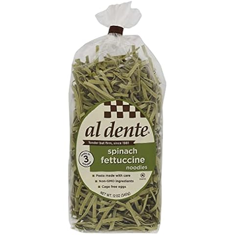 Al Dente Spinach Fettuccine, 12 oz Cover