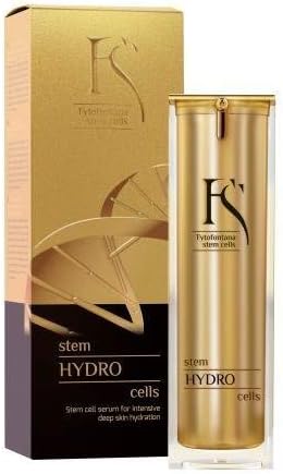Research Product Hydro with Stem Cells, Peptides, Dead Sea Minerals, Moisturizing Substances, Hyaluronic Acid & TrioStem3 Complex for Men & Women 30 ml Made in Switzerland