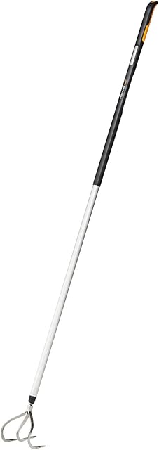 Fiskars 1027040 Cultivator, Black/White
