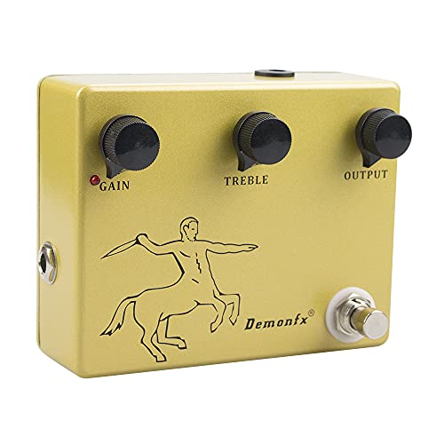 DemonFX KC-DRIVE - Overdrive Pedal based on the Klon Centaur, Yellow - Image 2