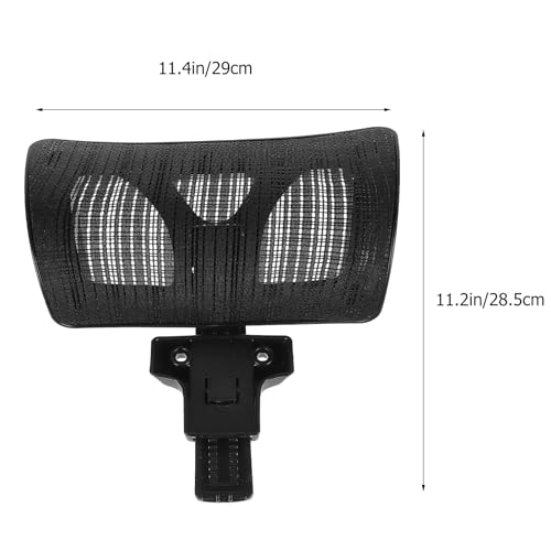 Coussin de tête ergonomique en maille respirante pour dossier de chaise - 3