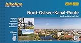 Nord-Ostsee-Kanal-Route: Von Brunsbüttel nach Kiel, 1:50.000, 314 km, wetterfest/reißfest, GPS-Tracks Download, LiveUpdate (Bikeline Radtourenbücher) - Herausgeber: Esterbauer Verlag 