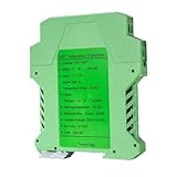 Thermostats Module transmetteur de température thermocouple K 1 entrée 2 sorties sur rail DIN 0-1300 ℃ 4,20 mA 0-5 V 10 V(K 0-1300 1-5V)