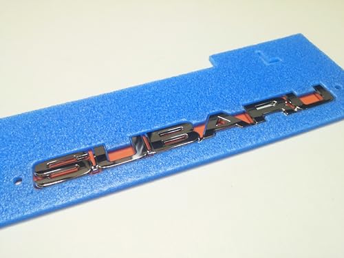 Image of Subaru 2005-2009 Legacy Outback Rear Letter Nameplate Emblem NEW 93073AG160 Genuine OEM