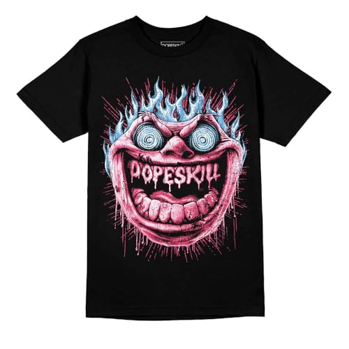 Image of DopeSkill Halloween Graphic Tee Streetwear Hip Hop Hypebeast Unisex T-Shirt Sneaker Colour Matching Shirts Spooky Graphic