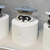 3D Printed Raccoon Toilet Roll Holder – Cute Funny Tissue Organizer for Bathroom | Quirky Housewarming & Bathroom Decor Gift
