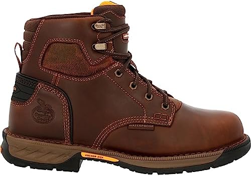 Georgia Boot Men's Athens 360 Industrial Boot, Brown, 14 | Image 6