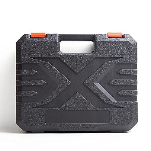Furadeira Parafusadeira 21v Bivolt C/maleta Conjunto Ferramentas 2x Bateria (21v)
