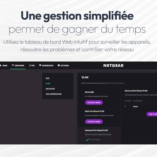 Netgear Smart Switch S350 GS348TP - vue 8