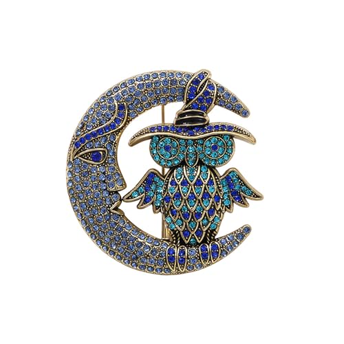 Image of Animal Brooch for Men Vintage Metal Wildlife Lapel Pin Suit Jacket Badge Fashion Accessories for Men