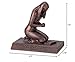 Lighthouse Christian Products Praying Woman Seeking God Bronzelike Finish 4.5 x 2.75 Cast Stone Mounted Sculpture