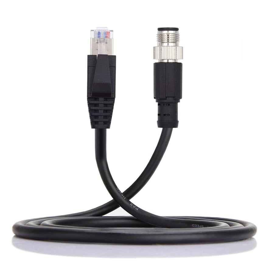 よぴ　4点おまとめ Amazon.co.jp: cablecc 4ピン オス M12 Type-D Dコード RJ45