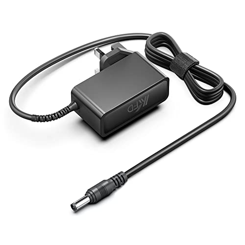 KFD 12V Charger Power Cord for Govee H6022 RGBIC Smart Table Lamp 2 Govee Smart Table Lamp 2S H6022 Touch Bedside Light AC Power Supply Adapter UK Plug Cable