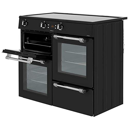 Leisure Cookmaster CK100D210K 100cm Electric Range Cooker with Induction Hob - Elegant Black Finish - Image 2