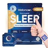 Wellamoon Original Sleep Patches for Adults Extra Strength | Easy-to-Apply Sleep Patch with Melatonin & Valerian | Relax & Wake Up Refreshed | Long-Lasting Night Comfort for Men & Women | 28 Patches