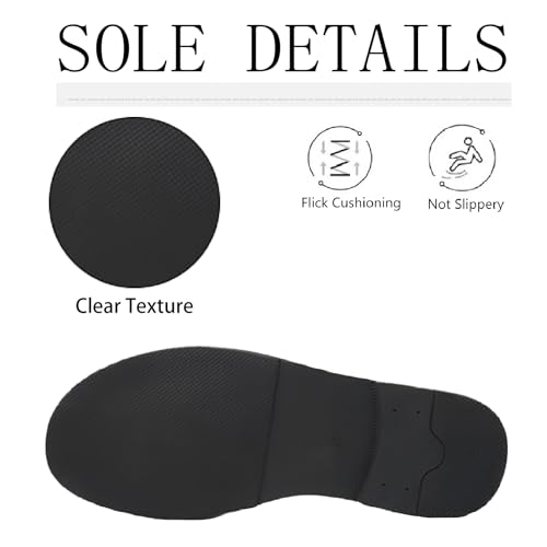 Men's Leather Flat Slides Sandals Comfortable Open Toe Slip On Soft Bottom Anti-Slip Walking Slippers Summer Indoor Outdoor Casual Beach Sandals4