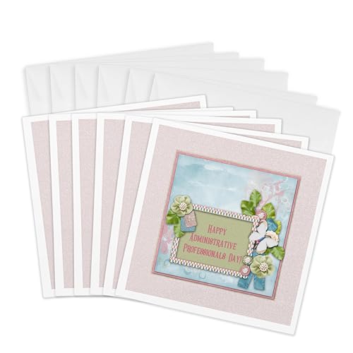 Cartes de vœux professionnelles pour vœux de bureau lot de 6 papillons 15cm