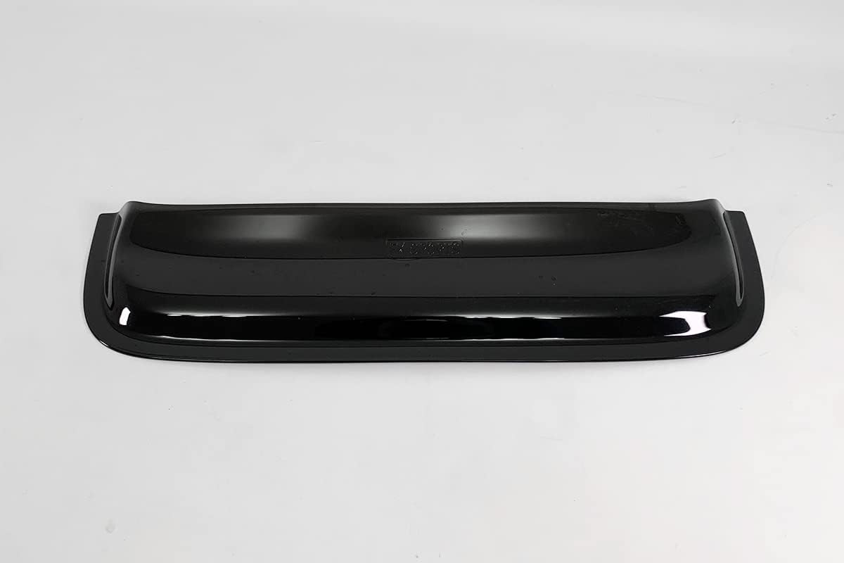 AUTOCLOVER Sunroof Wind Deflector Black Visor (FK), Universal Fit, Rain Snow Guard, Tape-on Adhesive (M Size)