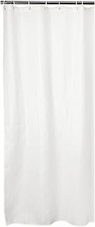 Small Mini Shower Curtain or Liner Fabric 31x71 Inch,Washable IPx4 Waterproof Hotel Quality,Shower Curtains with Hooks and Grommets,Stall Shower Liner/White …