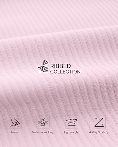 Image of G4Free Workout Tank Tops for Women Slim Fitted Racerback Ribbed Athletic Gym Yoga Tanks Summer Casual