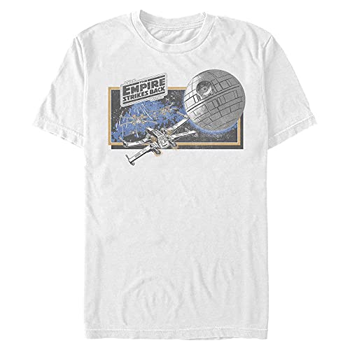 T-shirt Star Wars vintage Empire pour homme taille XL couleur blanc