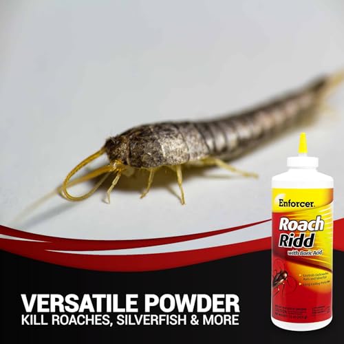 Roach Ridd Refined and Enforcer Roach Ridd Powder - 16oz Indoor Roach, Ant, and ...