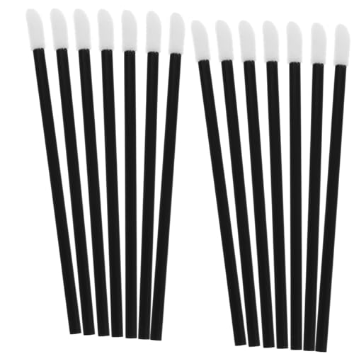 Beaupretty 200個使い捨てリップブラシ 口紅アプリケーター メイクアップ用リップブラシ 化粧用ツール 携帯便利 旅行にも 家や仕事での使用に適した使い捨てプ