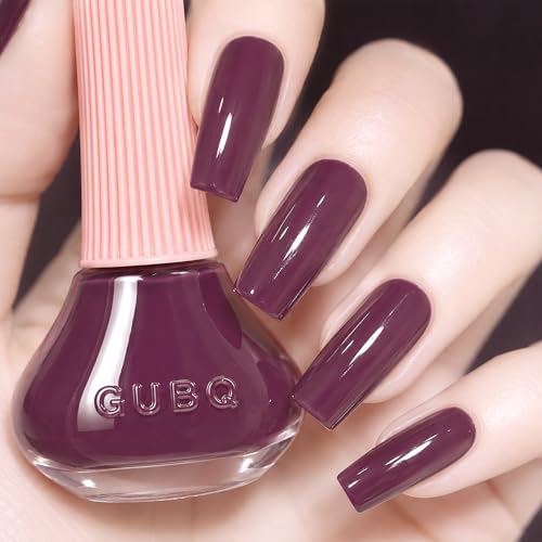 Major Dijit Deep Plum Quick Dry Regular Nail Polish - Nail Art Lacquer, 0.41 Fl Oz