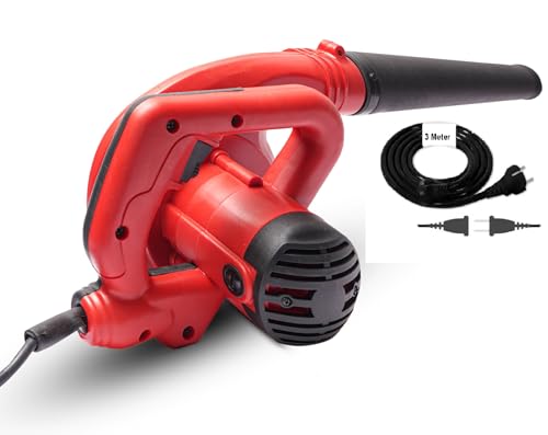 Image of Jakmister Vacuum Pipe Suction- Red 1000Watts / 19000rpm /100% copper /60mins Continuous Operation Air Blower with Attachments