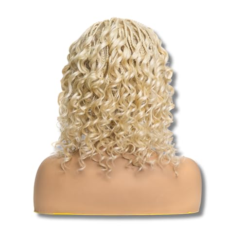 RAHELMO Boho Deep Braided Wig - Synthetic Knotless Braided Wigs
