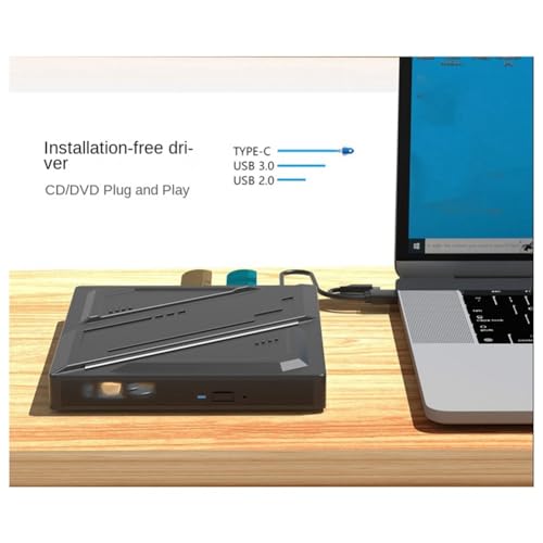 Unité optique extérieure polyvalente USB Type-C lecteur SD TF fonction écriture - 6