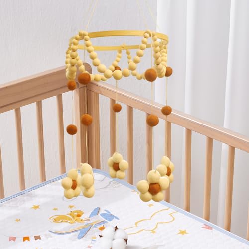 Mobile musical bébé pour apaiser les nuits et décorer son premier lit - 3